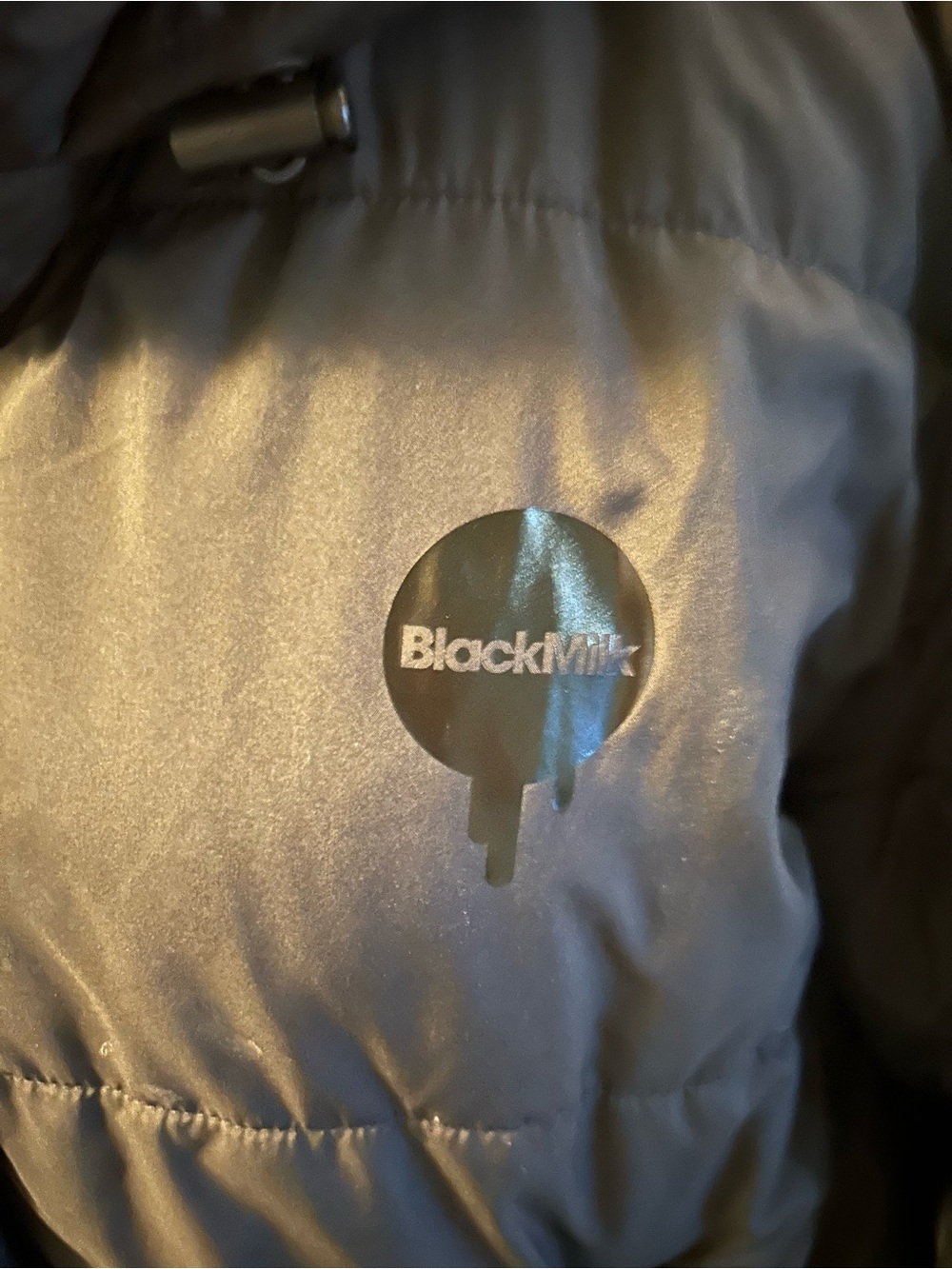 BlackMilk Women's Puffer Coat with Printed Lining - Picture 6 of 6